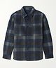 Sportking Cotton Blend Knit Full Sleeves Checked Shirt - Olive