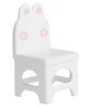 Robbox Plastic Tiny Tot Folding Chair For kids with Cute Animal Design  Foldable, Lightweight & Durable Toddler Seating Chair for Playroom, Study, Nursery, Dining and Preschool Use - (White)
