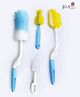 Kidcup Bottle Cleaning Brush Set of 4 - Multicolor ( Color May Vary)