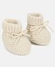 MINI KLUB Bow Detailed Booties - White