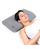 Frido Ultimate Contour Cervical Neck Pillow |For Pain Relief Sleep |Improves Posture & Spinal Alignment |Neck Pain Relief Cushion with Ultra Responsive Memory Foam & Skin Friendly Cover Grey Mesh