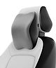 Frido Ultimate Car Neck Rest Pillow| Ultrasoft Pillow for Comfortable Rides | Superior Neck Support Cushion | Relieves Neck Pain | Hi-Per Foam Head Rest Pillow with Washable Velvet Cover | Grey