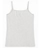 Charm n Cherish Cotton Blend Knit Padded Camisole - Grey
