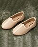 boyz n galz Textured Mojaris - Cream