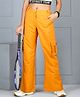Cutiekins Woven Solid Flared Cargo Pants - Orange