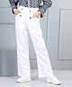 Cutiekins Woven Button Detailed Trousers - White