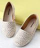 Pine Kids Slip On Solid Mojaris - Beige