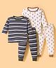 Kidi Wav Full Sleeves Rocking Horse Printed Tee & Pajama Set - Multi Colour