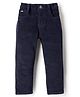 Noddy Solid Trousers - Navy Blue