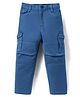 Noddy Typography Printed Pant - Air Force Blue