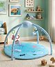 Bonfino Sea Theme Play Gym with Hanging Toys| Soft Activity Play Mat| Portable & Easy to Carry with Detachable Rattling Toys| Motor Skill Development | Ideal Gift for 0+ Months Babies| BIS Certified