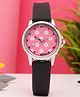 Stol'n Floral Designed Analogue Watch - Black