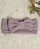 Stol'n Bow Applique Detailed Headband - Purple
