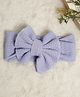 Stol'n Bow Applique Detailed Headband - Blue