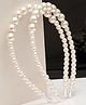 Stol'n Set Of 2 Pearl Embellished Hair Bands - White