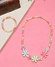 Stol'n Floral Designed Pearls Embellished Jewellery Set - Multi Colour