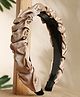 Stol'n Rhinestones & Stones Embellished Hair Band - Brown