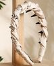 Stol'n Twist Detail Stones Embellished Hair Band - Peach