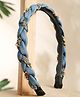 Stol'n Braid Designed Chain Detailed Hair Band - Blue