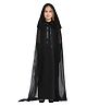 Little Surprise Box Halloween Theme Witch Costume Set With Gloves - Black