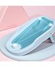 Babyhug Baby Bather with Soft Mesh Seat - Blue| Ergonomic Bath Support for Infants| Non-Slip Stable Design for Safe & Comfortable Bathing| Lightweight & Easy to Clean| New Born Gifting Option