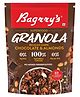 Bagrry's Superfood Granola Dark Chocolate & Almonds 400g | 40% Oats & Quinoa | Natural Cocoa | Plant-Based | High Fibre & Protein | 100% Baked Granola | No Palm Oil | Crunchy Breakfast Cereal