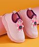 KATS Mesh Detailed & Astronaut Applique Detailed Shoes - Pink