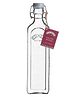 Kilner 1 Litre Clip Top Glass Bottle  Airtight Glass Bottle for Homemade Drinks, Oils & Cordials  BPA-Free, Dishwasher Safe, Sustainable & Stylish Storage