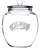 Kilner 2 Litre Universal Clear Glass Storage Jar with Airtight Lid  Stylish Glass Kitchen Storage Jar for Biscuits, Treats & Pantry Essentials  BPA-Free, Reusable & Decorative