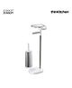 Joseph Joseph  Bathroom Easystore Plus Toilet Paper Stand With Flex Steel