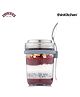 Kilner Glass Breakfast Jar With Spoon | Overnight Oats Jar With Spoon 350 ml