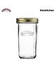 Kilner Premium 0.5 Litre Wide Mouth Preserve Jar | Durable Glass Mason Jar for Fruits, Vegetables & Storage