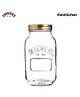 Kilner Premium 1 Litre Glass Preserve Jar | Traditional Preserving & Canning Jar with Secure 2-Piece Lid