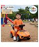 Stylezone Manual Push Ride On orange spyder