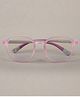 DukieKooky Colour Blocked  Unbreakable Lightweight Eyeglass - Dark Pink