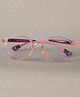 DukieKooky Colour Blocked Unbreakable & Light Weight Eyeglasses - Baby Pink