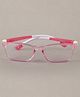 DukieKooky Colour Blocked Unbreakable & Lightweight Eyeglasses - Dark Pink