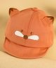 Kicks & Crawl Red Panda Ear Applique Cap - Brown Circumference - 47.5  Cms