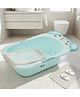 Baybee lora 2 in 1 Baby Bath Tub Seat for Kids | Portable Bathing Tub for Babies with Soap Tray | Anti Slip Baby Plastic Bath Chair | Multi-Purpose Bathtub for Baby Bather for 0 to 5 Years (Green)