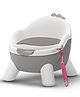 Baybee Potty Training Toilet Seat for Kids 1-5 Years with Anti-Urin Splash Guard, Toddler Baby Potty Seat Chair with Removable Tray, Portable Western Toilet Training Potty Seat for Boys & Girls (Grey)