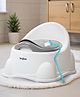 Baybee Baby Potty Training Seat for Kids 1-5 Years | Toddler Baby Potty Seat Chair with Removable Tray, Soft Cushion & Cleaning Brush | Portable Toilet Training Potty Seat (Grey)