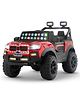 Baybee Rogue 4×4 Battery Operated Jeep for Kids, Ride on Toy Car with RGB Windshield Light & Music | Baby Big Battery Car | Electric Jeep Car for Kids to Drive 2 to 6 Years (Painted Red)