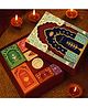 Nytarra Naturals Diwali Gift Hamper 18 Item,Luxury Diwali Gift Box for Family, Friends & Corporate Gifting ,Healthy Munchies,Ceramic Diya,Playing Cards ,Corporate Festive Gift, Premium Fragrance