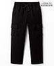 Pine Kids Denim Woven Full Length Washed Jeans - Black