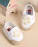 Kicks & Crawl Daisy Delight Booties White - White