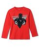 Wear Your Mind Cotton Knit Marvel Avengers Featuring Full Sleeves Wakanda Character Printed Tee - Red