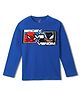Wear Your Mind Cotton Knit Marvel Featuring Full Sleeves Spider Man Printed Tee - Royal Blue