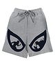 Wear Your Mind Knit Marvel Featuring Spider Man Printed Shorts - Grey