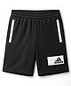 ADIDAS KIDS Knit Shorts With Logo Patch - Black