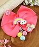 Asthetika Rainbow Designed Alligator Clip - Pink